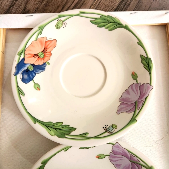 Villeroy & Boch Amapola Tea Cup Saucer Floral pattern  ref#tv cab - Picture 4 of 6